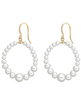 Valero Pearls Pendientes blanco