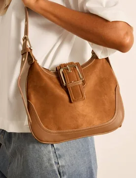 Women's Slip On Bag in Brown - Brown - Size: One Size - Blue Vanilla - FashionsVida