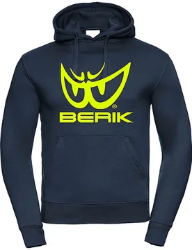 Felpa 2.0 Con Cappuccio FC12 Stampata Con Logo Navy Bl taglia L - Berik - FashionsVida