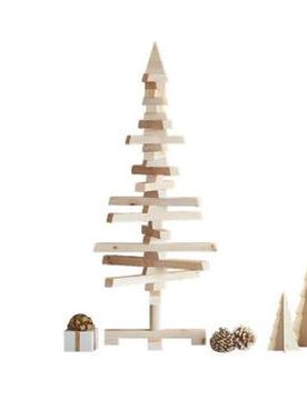 Weihnachtsdekorationen Arbre De Noël Modèle Brun En Bois Massif Einheitsgrösse