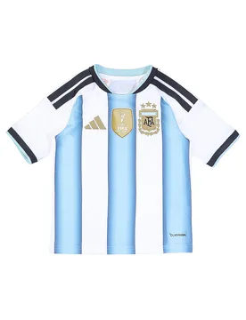 Kinder Fußballtrikot Argentinien Heim weiss 176 B - Adidas - FashionsVida