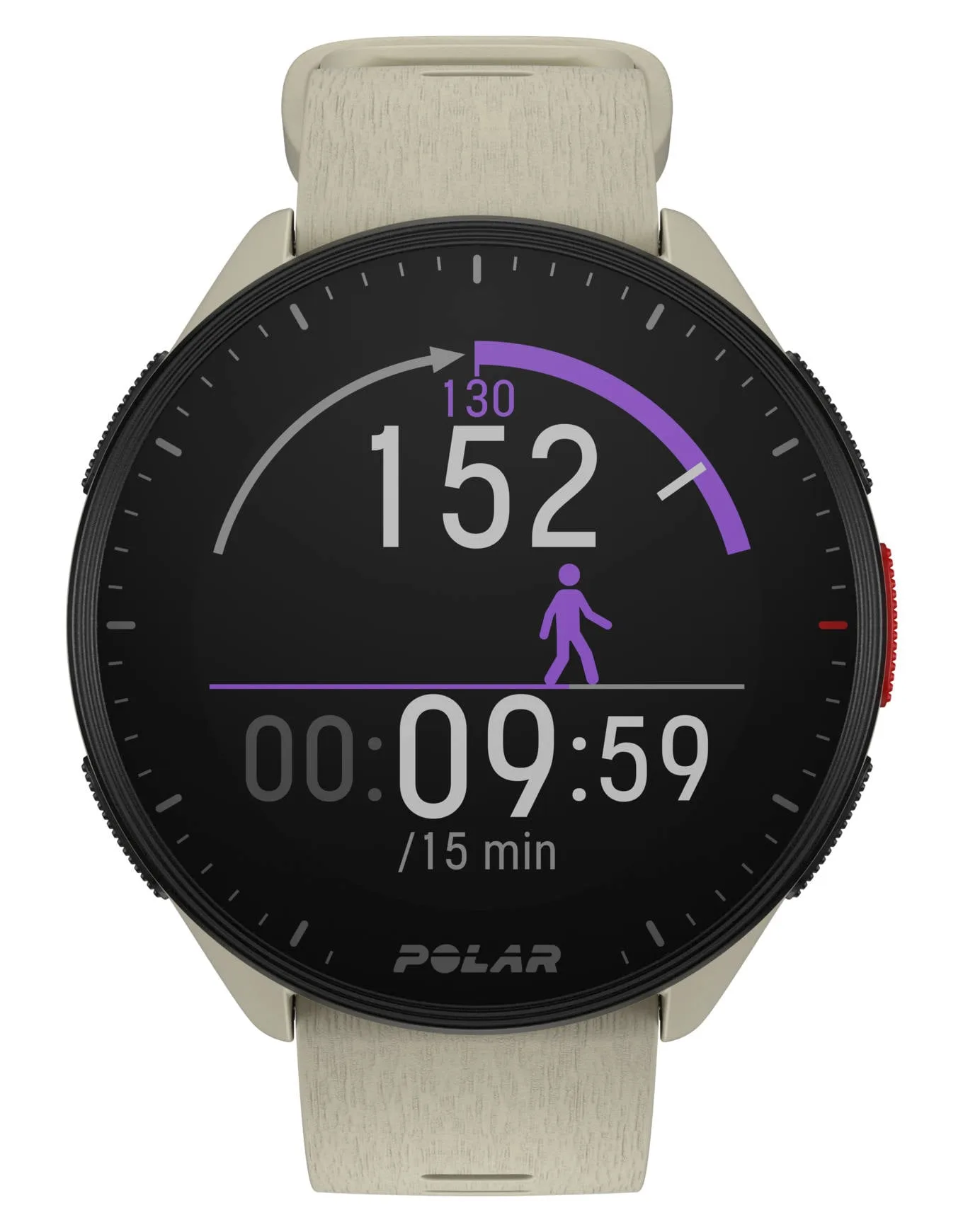Montre GPS - Pacer White - Blanc - Polar - FashionsVida