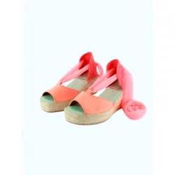 Alpargatas con cintas estilo sandalias y cierre intercambiable