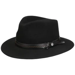 Yalden Wool Hat by - black - Size: S (54-55 cm)