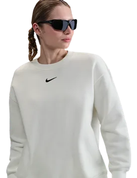 Sportswear Women Sweatshirts - White - Size XL - Cotton Jersey - White - Size: Extra Large - Nike - FashionsVida