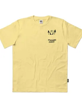 T-Shirt - Imaginary Friends - S bis M - für Männer - Größe M - gelb - Männer - male - The Dudes - FashionsVida
