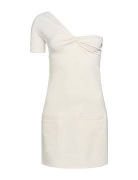 COURRÈGES Mini-Kleid Damen Weiß 34,36,38 Damen