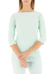 Maglia in cotone VERDE MENTA S