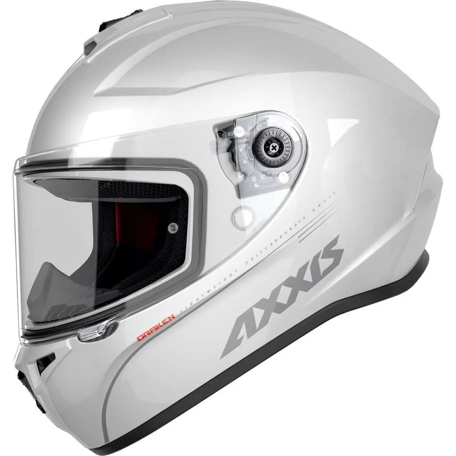 Casco Moto Integrale ff112d Draken s Solid V2 A10 Bian taglia 2X - Axxis - FashionsVida
