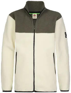 Sweat-shirt à Zip B-3060-swc387 Stone White 9-10 Années Garçon