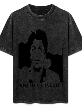 The Positive Gangster T-Shirt Functional Casual Short Sleeve Tee - Aliexpress - FashionsVida