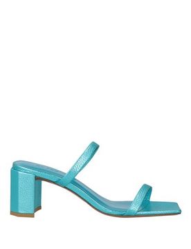 Sandalias Mujer Azul turquesa 36 Mujer