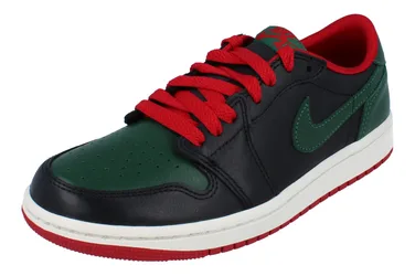Womens Air Jordan 1 Retro Low Og Trainers - Black - Size Uk 6