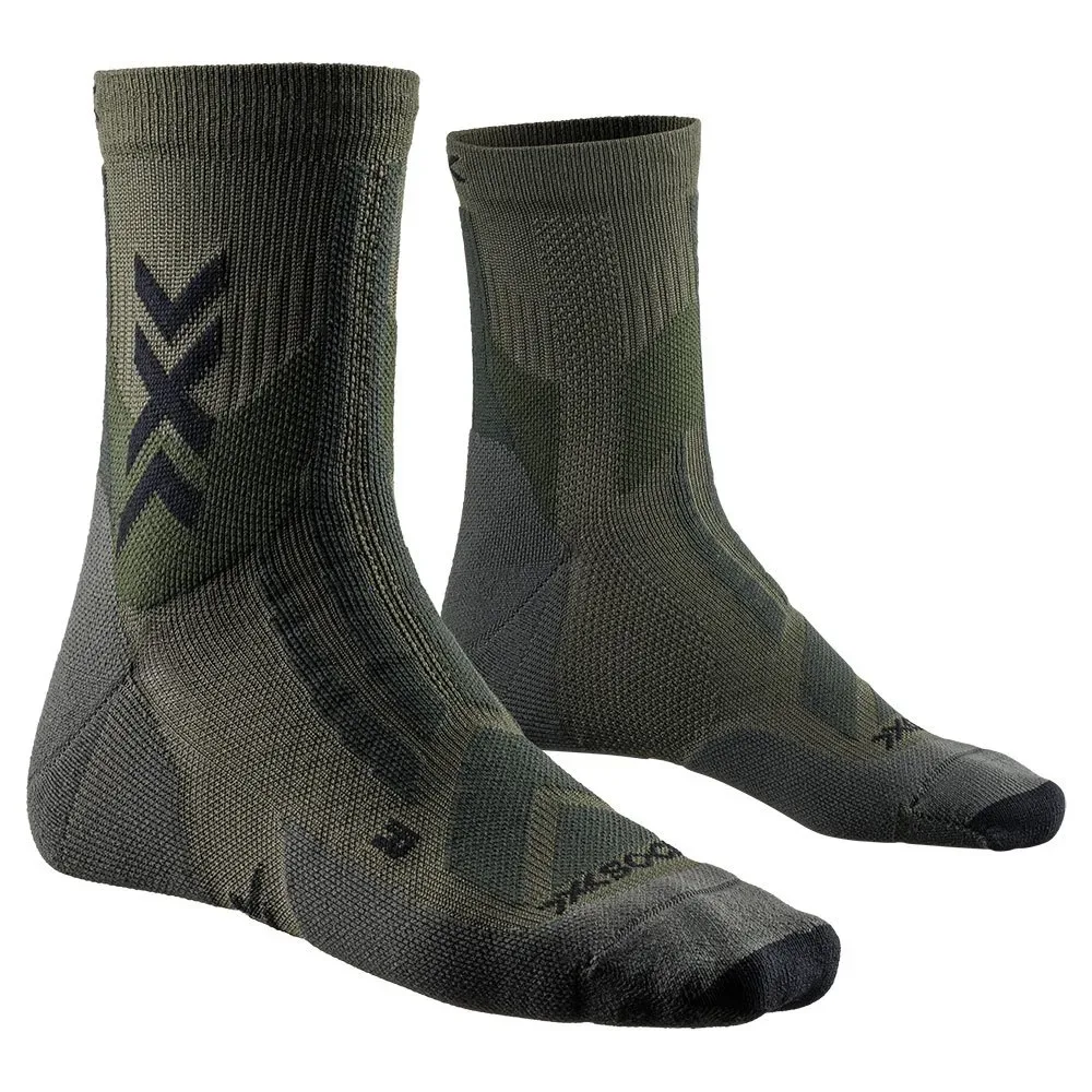 Calzini Hike Discover Dark Sage / Black EU 42-44 - X-SOCKS - FashionsVida