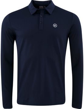 Polo Thermo, Langarm, navy xxl