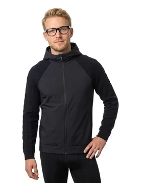 Sweat-shirt à Zip 10273793 Dark Blue 2XL Homme - BOSS - FashionsVida