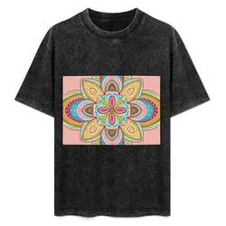 Pink Petals T-Shirt Breathable Sportswear T-Shirt for Men