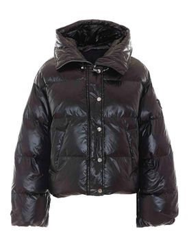 Mulberry piumino in impasto nero