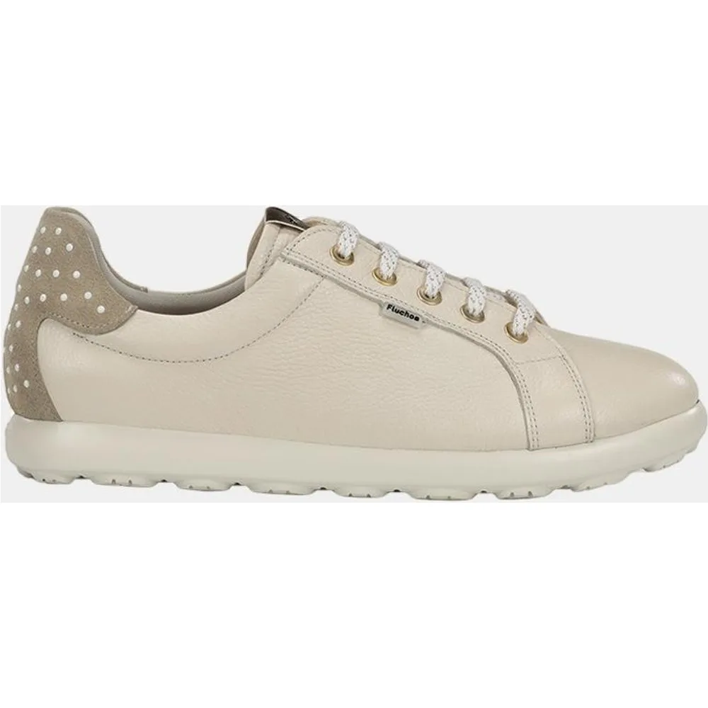 Zapato de mujer en piel con cordones - Fluchos - FashionsVida