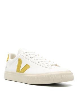Veja Sneaker Campo bianca/gialla
