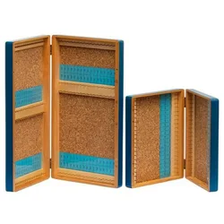 Deluxe Wooden Hook L Rig Box Blue / Wood One Size unisex