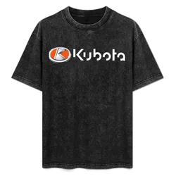 Kubota Logo T-Shirt Novelty Graphic Tee Shirt