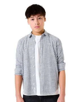 Camicia A Maniche Lunghe H533 Caviar 12-13 Anni - Garcia - FashionsVida