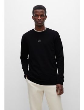 Para hombre. 50473286 Camiseta Chark (L), Casual, Algodón, Manga larga