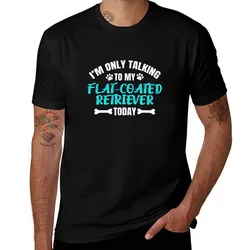 Flat-Coated Retriever T-Shirt Plus Size All Match Tee Shirt