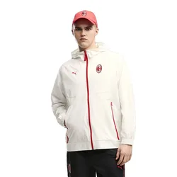 Veste Ac Milan Tech Vapor Gray L Homme