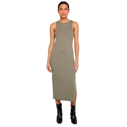 Vestito Midi Senza Maniche Tb8276 Pale Olive 3XL