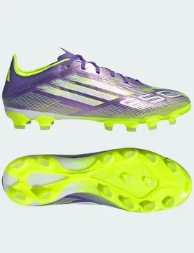 Scarpe F50 Pro Multi-Ground 46 Purple Rush / Cloud White / Lucid Lemon - Adidas - FashionsVida