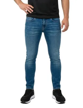 Jean B2m10103 Skinny Fit Mid Blue 33