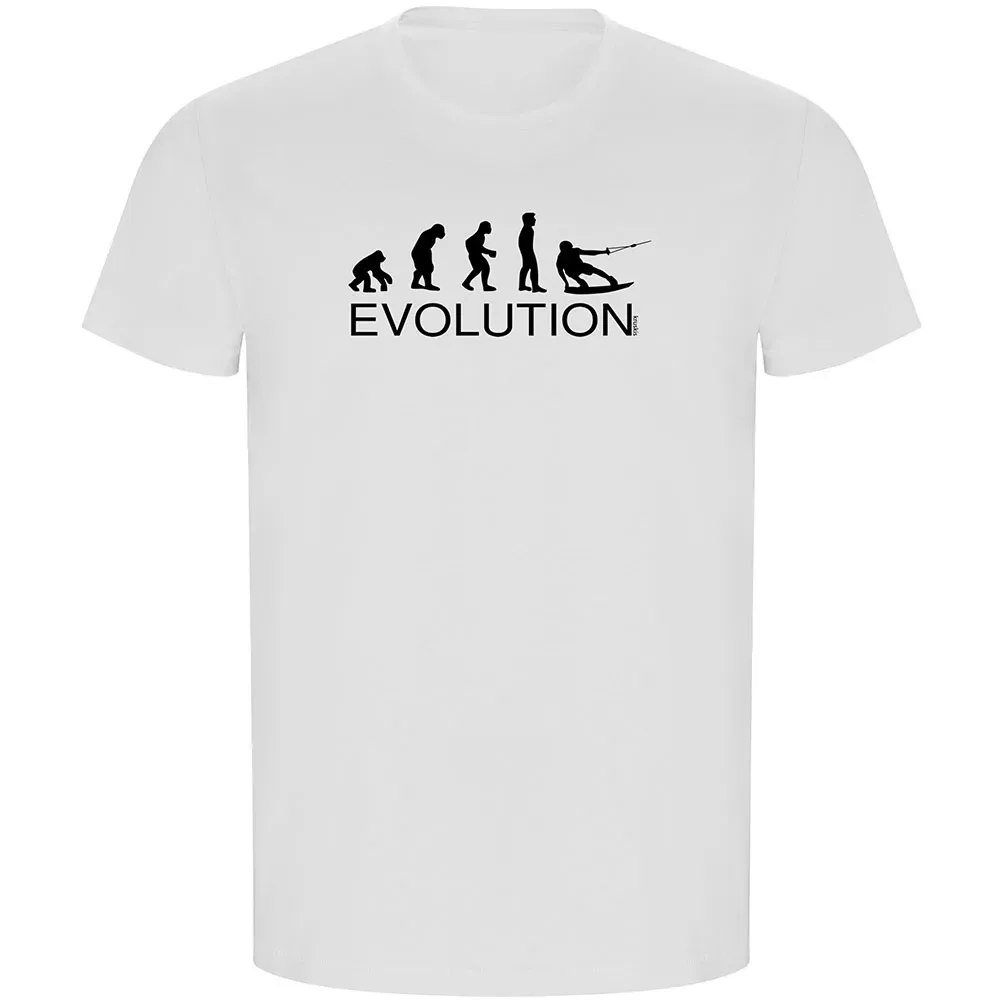 T-shirt à Manches Courtes Evolution Wake Board Eco White M - Kruskis - FashionsVida