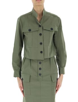 VICOLO Giacca in cotone VERDE M