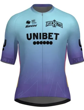 Maillot à Manches Courtes Unibet Rockets Fan Line 2025 - Santini - FashionsVida