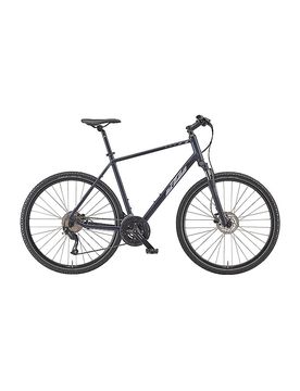 Bicicleta de trekking X-Life Road 28 para hombre azul oscuro 46CM