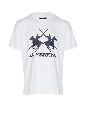 La Martina T-Shirt bianco XL - La martina - FashionsVida