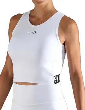 T-shirt Sans Manches Chill White L