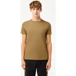 Camiseta de hombre de algodón pima de manga corta