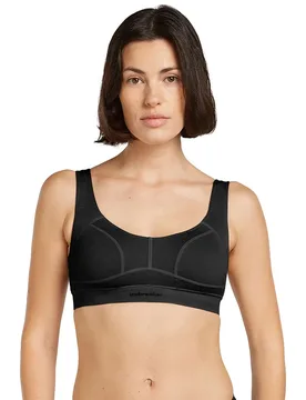 Soutien-gorge De Sport Queens Clasp Black M - Icebreaker - FashionsVida