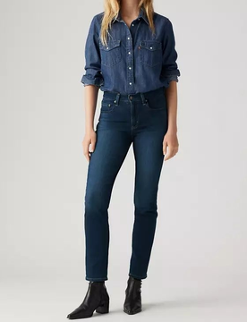 LEVI'S jeans donna blu medio