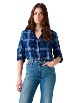 Camicia A Maniche Corte Elaine Utility Pretty In Plaid XS - Levi´s ® - FashionsVida