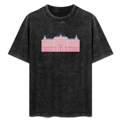 Gran Budapest Hotel T-Shirt Trendy Casual Short Sleeve Shirt
