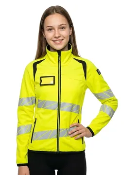 Sweat-shirt à Zip Accelerate Safe 19153 Hi-Vis Yellow / Black XL - MASCOT - FashionsVida