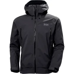 Verglas infinity shell chaqueta impermeable hombre Negro (M)