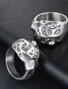 Fashion Personality Trend Creative Animal Leopard Head Domineering Men's Style Rings Size 7-12 - Aliexpress - FashionsVida