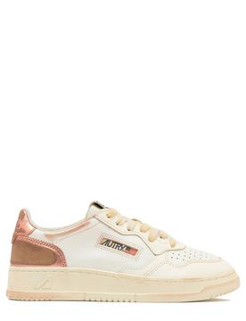 Men's Suede Lace-Up Sneaker with Leather Heel Tab and Rubber Sole