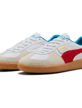 Baskets Palermo PUMA White / For All Time Red EU 40 1/2 Homme