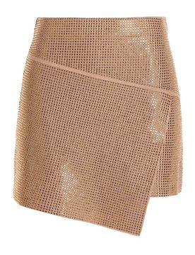 Gonna in maglia con paillettes